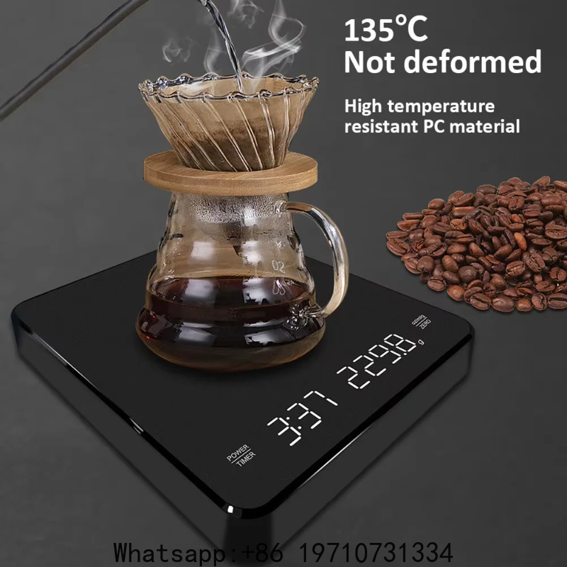 Scale Drip Timer - Новые цифровые весы для кофе с
