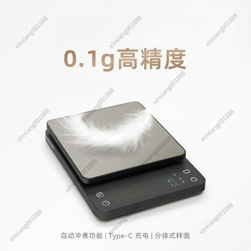 Scale Drip Timer - Цифровые кофейные весы O2 с таймером,