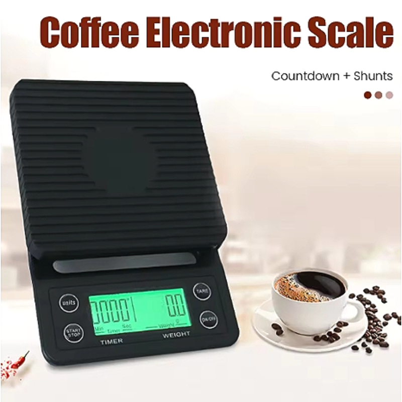 Scale Drip Timer - Капельные весы для кофе 3/5 кг,