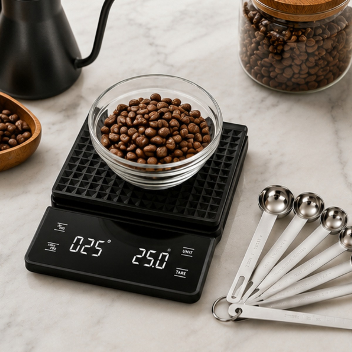 Цифровые весы для кофе 3 кг с  – обзор и цена Scale Drip Timer