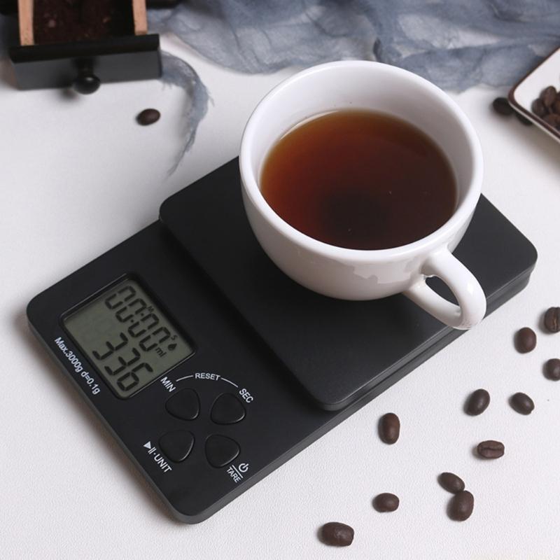 D0AB Кофейные весы с таймером  – обзор и цена Scale Drip Timer
