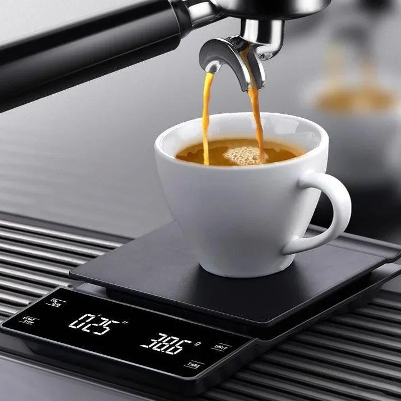 Весы для кофе Pour Over Drip E – обзор и цена Scale Drip Timer