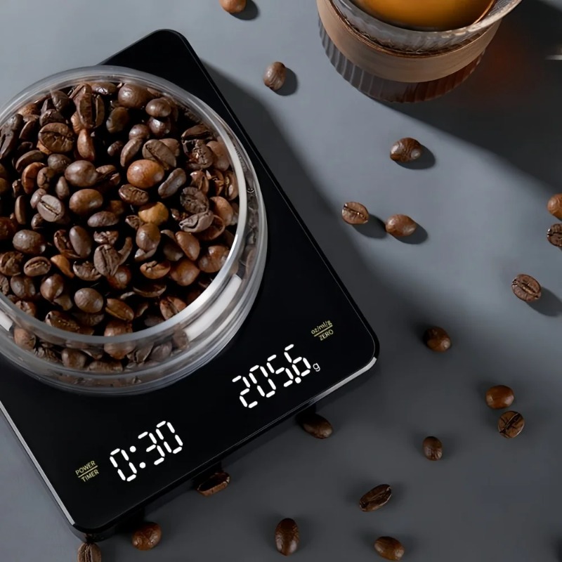 Прецизионные весы для кофе 0.1 – обзор и цена Scale Drip Timer